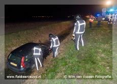 Eenzijdig ongeval op de N215