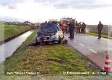 Verlaten plaats ongeval zet vele hulpverleners op de been