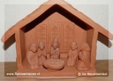 Kerstkorting bij de Wereldwinkel
