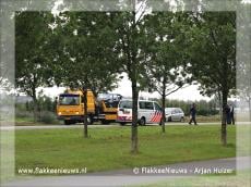 Vrouw raakt gewond bij aanrijding N215