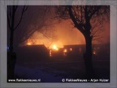 Uitslaande brand verwoest authentieke boerderij