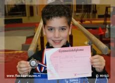 Tweede plaats voor 7-jarige Dennis Swinkels