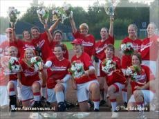 Damesteam The Islanders kampioen