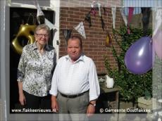Echtpaar Van Zanten-Vos 50 jaar samen