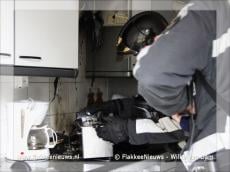 Keukenbrand in Nieuwe-Tonge
