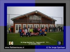 De Jonge Spartaan D1 wint van Feyenoord D1