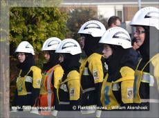 Jeugdbrandweer wedstrijd in Ouddorp