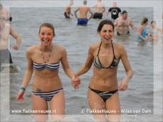 Nieuwjaarsduik 2011 groot succes