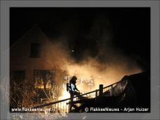 Uitslaande brand Dirksland snel geblust