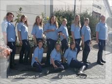 Leerlingen Paardenklas Edudelta College in het nieuw