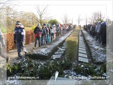 Herdenking watersnoodramp Oostflakkee druk bezocht