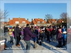 OBS Stellegors danst zich warm op warme truiendag