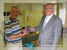Erepenning voor Jaap van der Welle