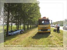 Gewonde bij ongeval N59 Oude-Tonge