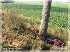 Motorrijder gewond nabij Herkingen