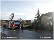Brand in bijkeuken Ouddorp