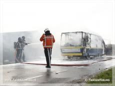 Frietwagen in Oude-Tonge uitgebrand