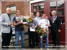 Vier helden uit Ooltgensplaat bedankt voor redding