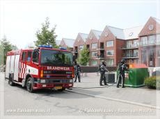 Containerbrand veroorzaakt stankoverlast