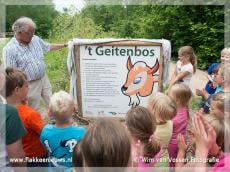 Geitenbos geopend in Melissant