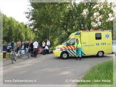 Traumaheli vliegt voor eenzijdig ongeval