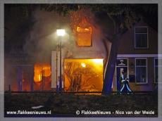Verdachte brand shoarmazaak Middelharnis verminkt
