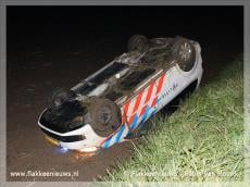 Ongeval met politievoertuig