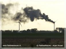 Slachtoffers bij brand in windturbine