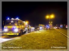 Kop-staartbotsing bij Oude-Tonge