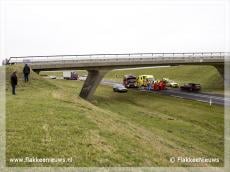 N57 afgesloten door incident