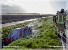 Automobilisten ontsnapt aan ernstig letsel