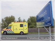 Kettingbotsing op de N59 Hellegatsplein