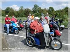 Geslaagde scootmobieltocht