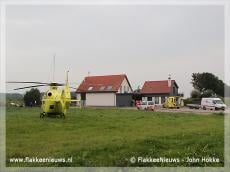 Man gewond na val van dak