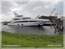 Opvallend jacht in Middelharnis