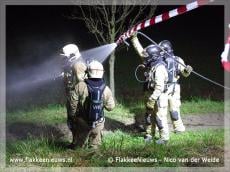 Asbest vrijgekomen bij schuurbrand Goedereede