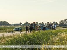 Verkeershinder door ongeval N215