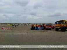 Kitesurfers gewond bij de Brouwersdam