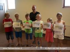 Diploma uitreiking AMV-cursus