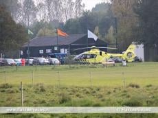 Man ernstig gewond bij grasmaaien