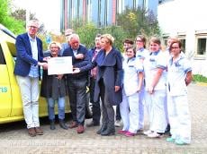 Mooie opbrengst voor Ambulance Wens