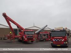 Brand in opslagloods bij Nieuwe-Tonge