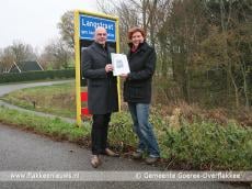 Belangenvereniging Langstraat overhandigt kernvisie