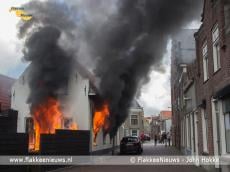 Grote brand in Ooltgensplaat