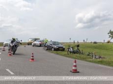 Traumaheli vliegt voor ongeval met fietser