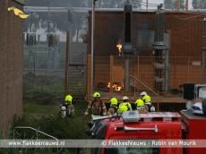 Brand bij verdeelstation van Stedin