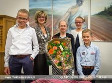 Mevrouw De Klerk-Vink ontvangt Koninklijke onderscheiding