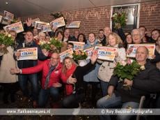 Inwoners Oude-Tonge winnen 1 miljoen euro bij Postcode Loterij
