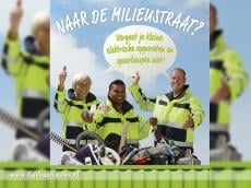 Gratis spel en kans op sponsorcheque tijdens inleveractie milieustraten Goeree-Overflakkee