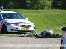 Ongeval met busje en fietser bij Nieuwe-Tonge